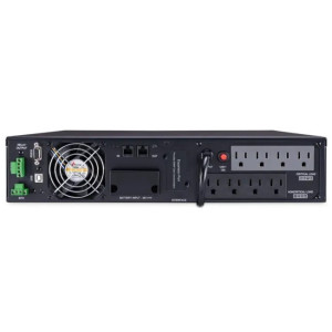 CyberPower OL1500RTXL2U Rack or Tower UPS, UL Rated, extendable LCD panel, 8x NEMA 5-15R, generator compatibility